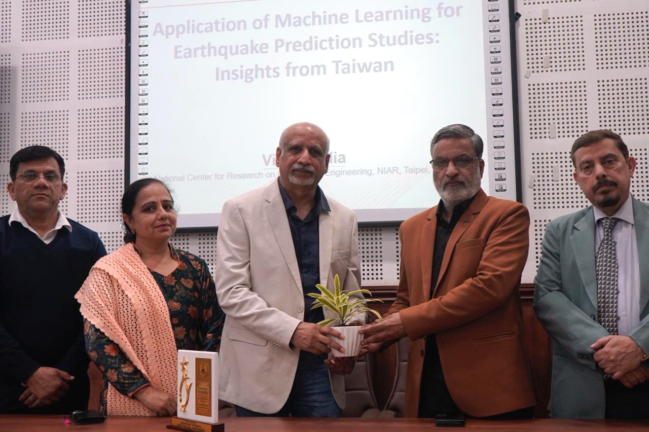 DAV College Jalandhar, Use of AI in Prediction of Earthquake 