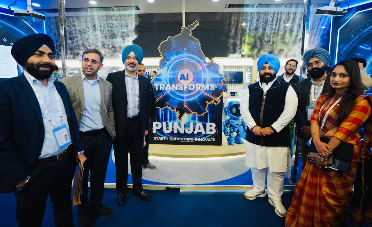 Harjot Bains Explores, Ai Breakthroughs for Punjab Schools, India AI Impact Expo