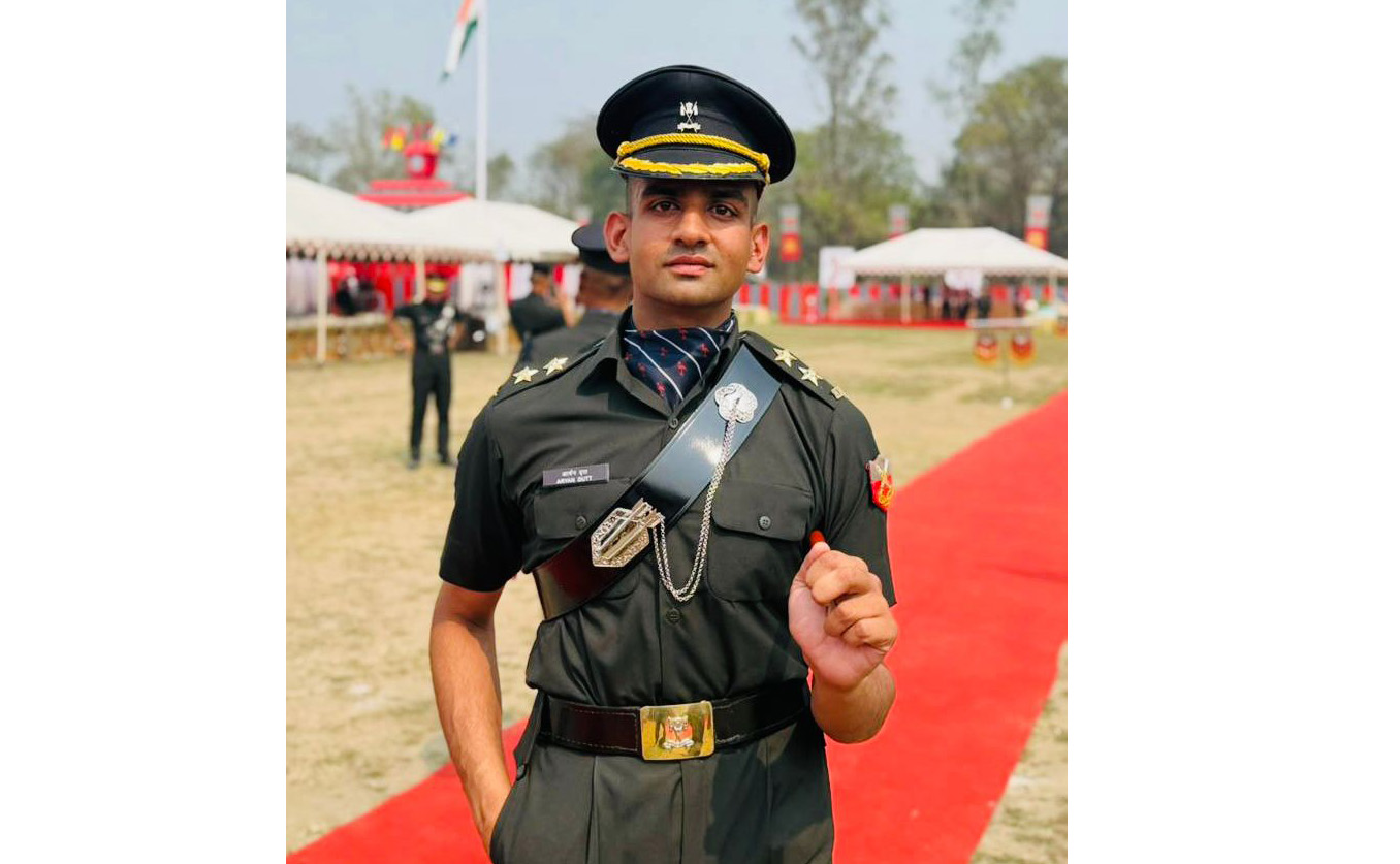Mohali, Aryan Dutt, Commissioned into Elite 4 Horse Regiment Of Indian Army